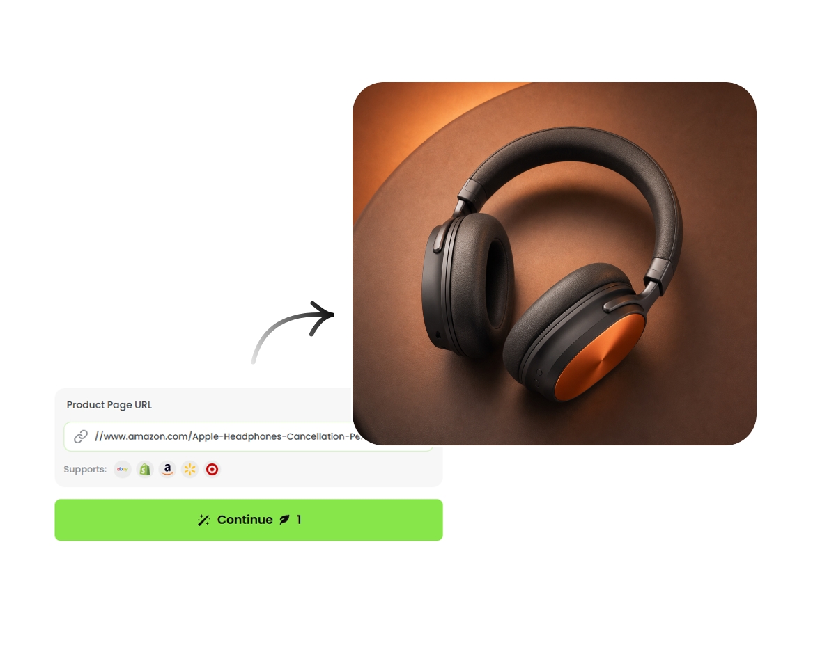 Fetch information from a amazon earphone link