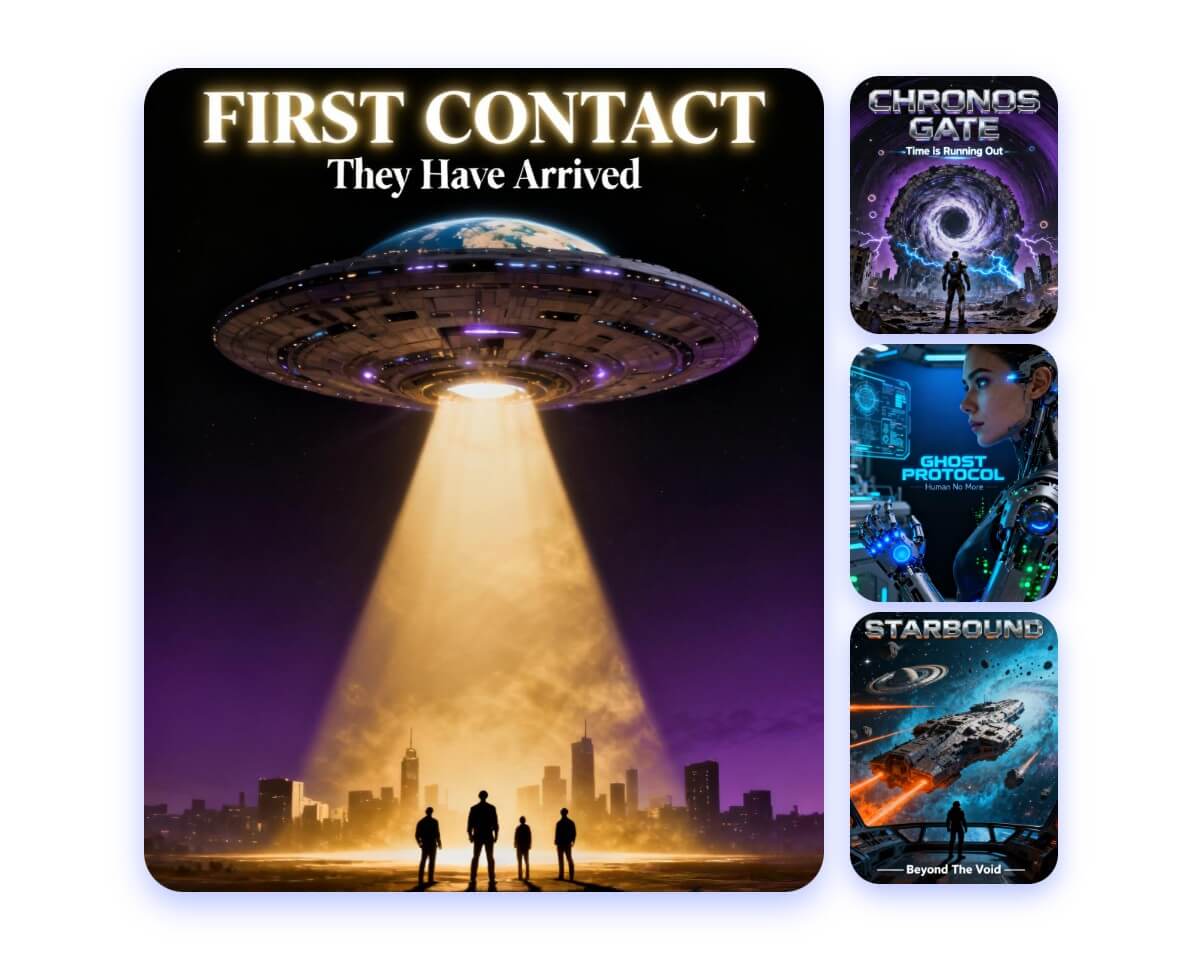 Fotor ai agent generates multiple posters