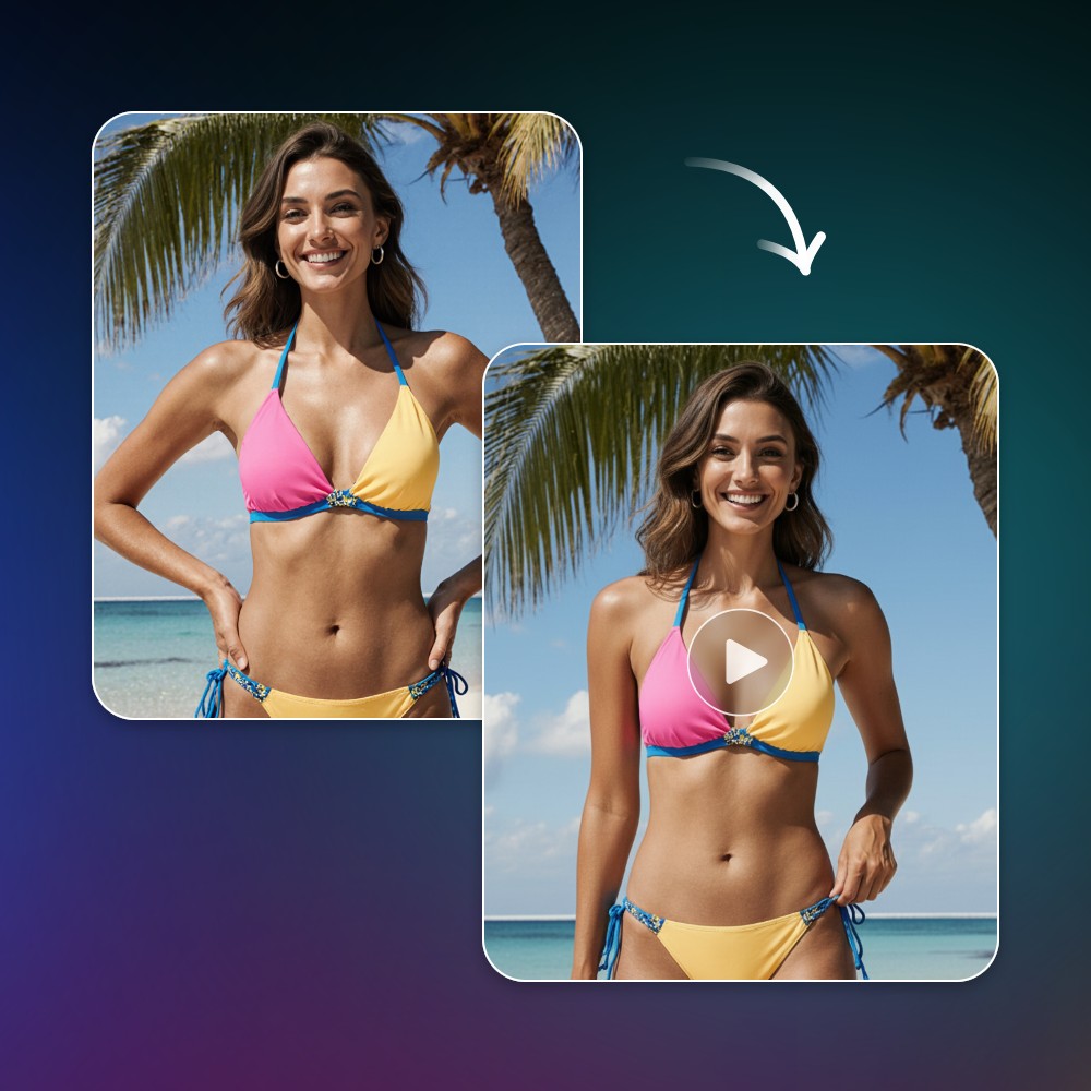 Fotor ai girl generator to generate video from image