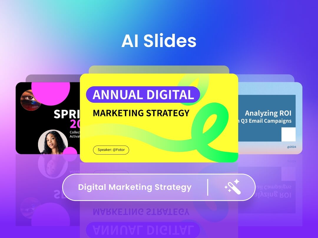 Fotor ai slides