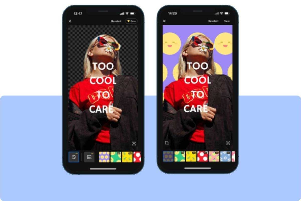 Fotor aplicativo grátis para mudar o fundo de fotos