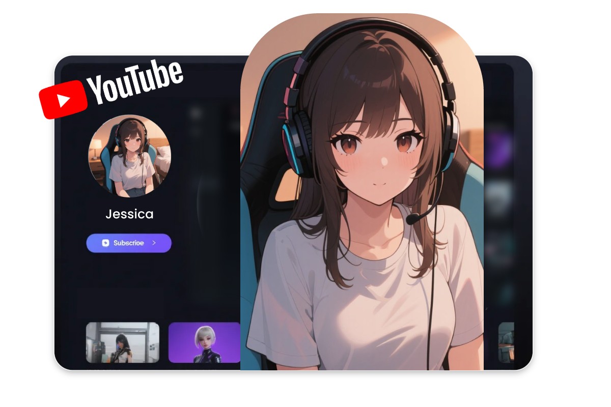 Fotor make avatars for youtube and streaming