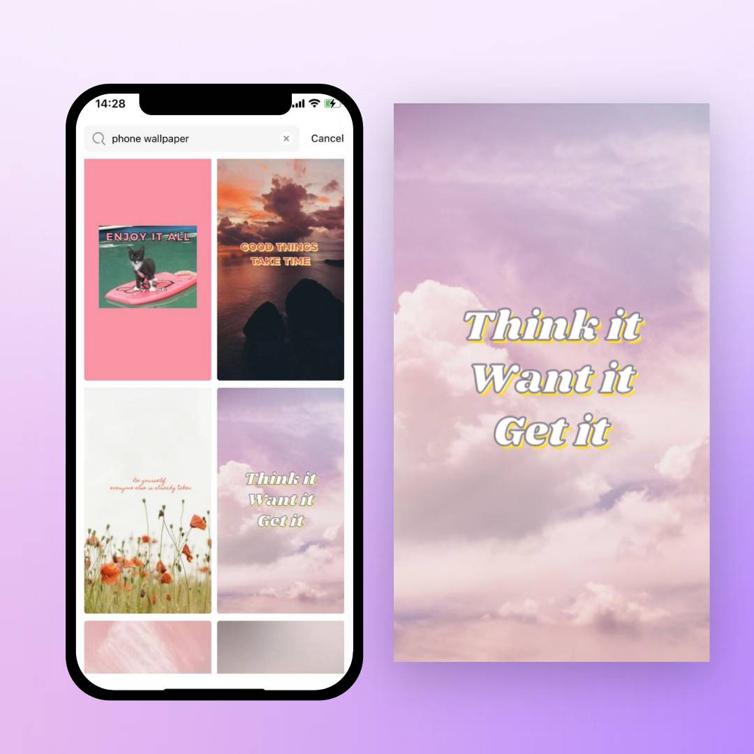 Premium AI Image  Colorful wallpapers for iphone and android