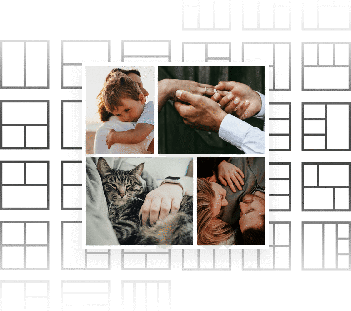 Free photo collage templates