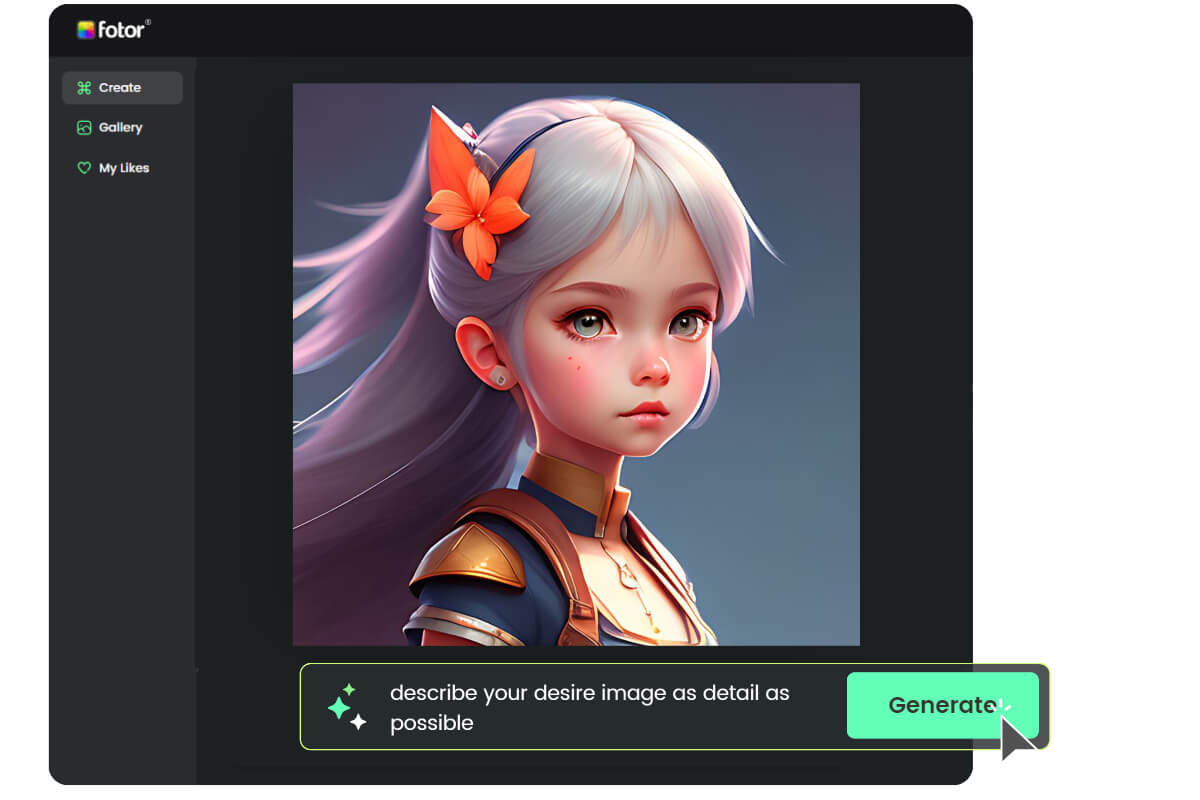 VRChat Avatar Maker Generate Your Own Avatar With AI Fotor 55 OFF
