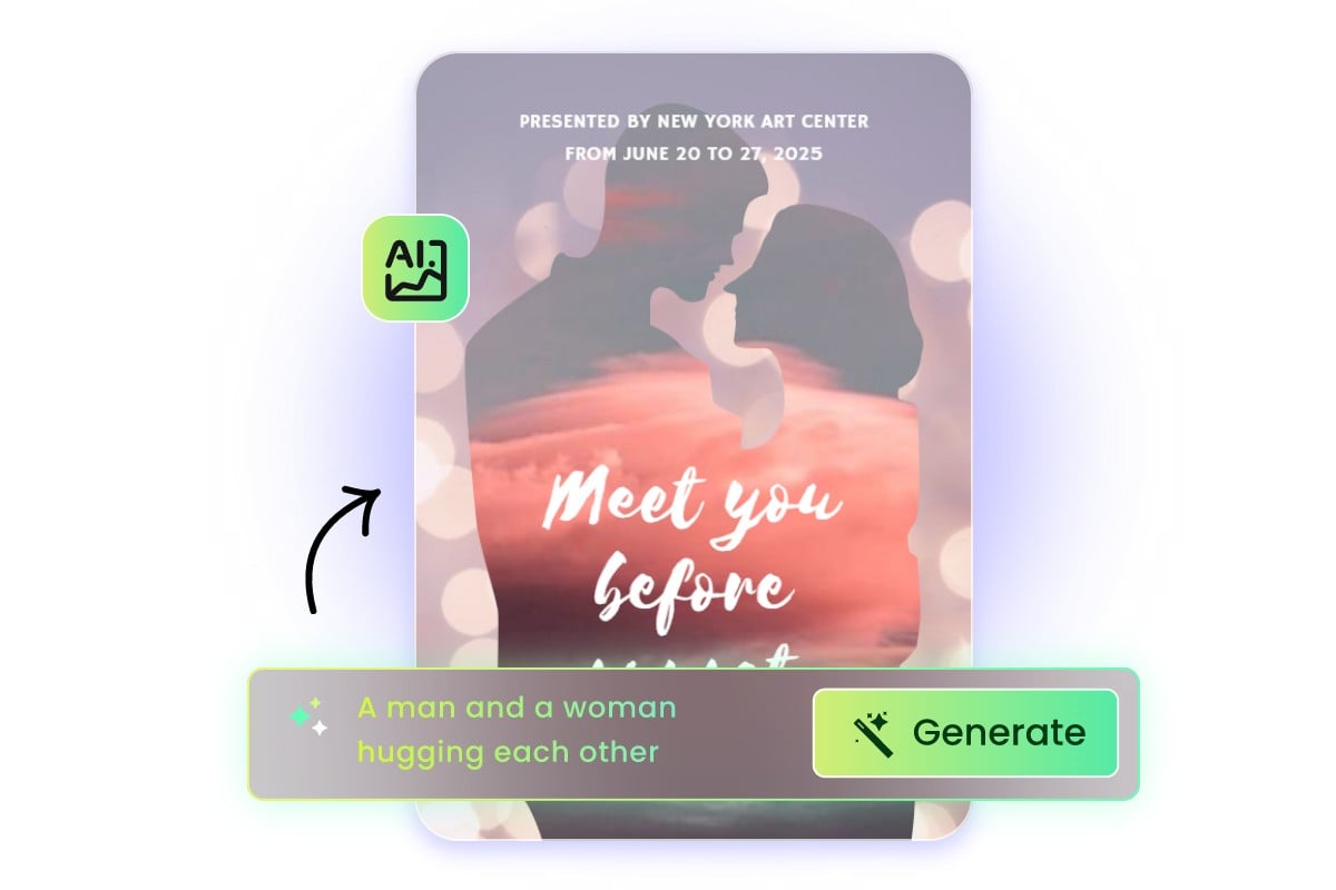 generate a love story film with Fotor AI text-to-image generator