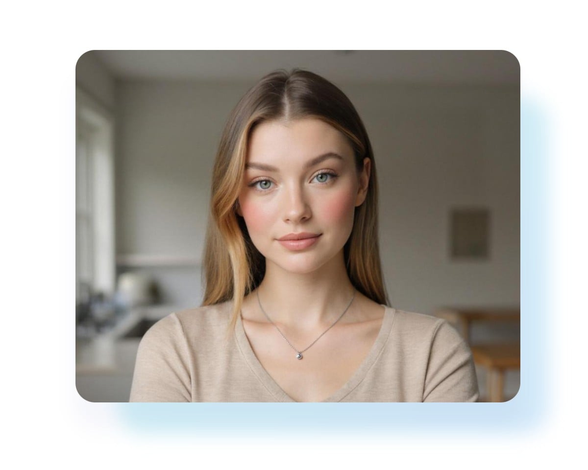 Generate a photo of an ai girlfriend