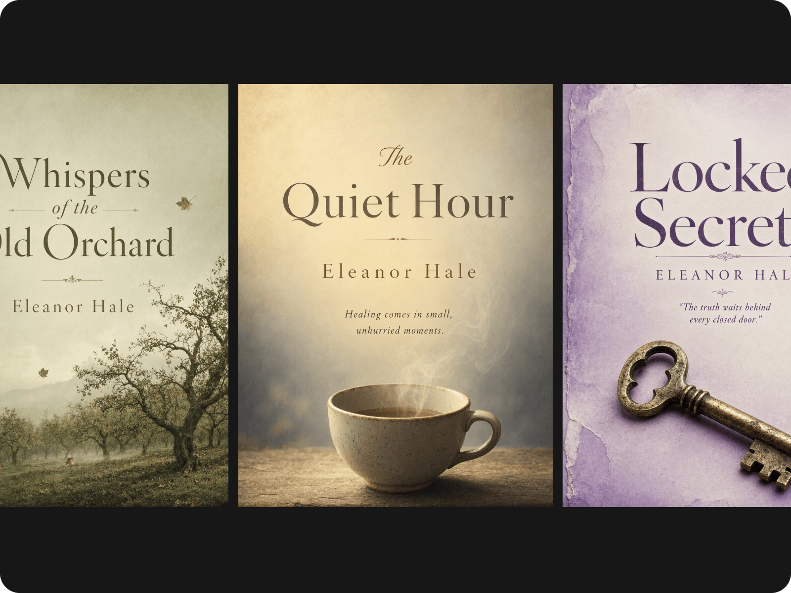 Generate consistent ai book covers for a book series