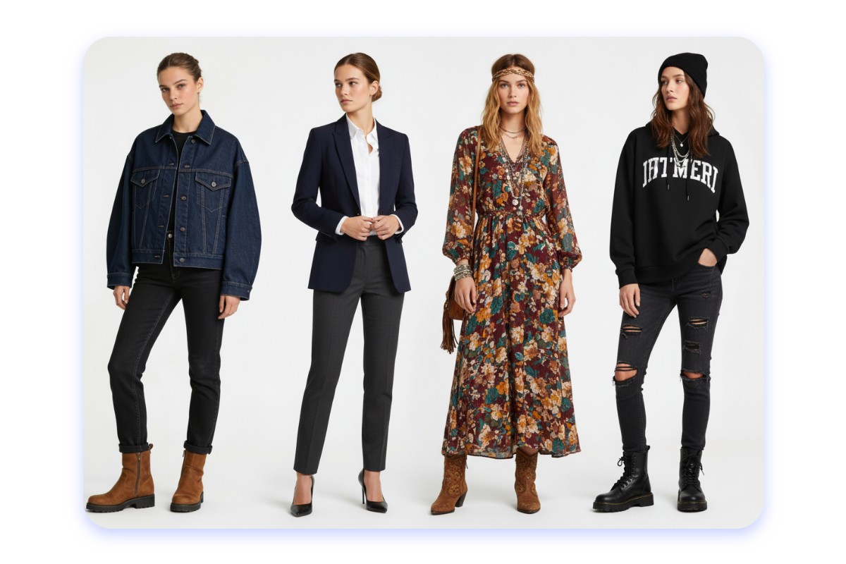 Generate consistent ai fashion model for your brand