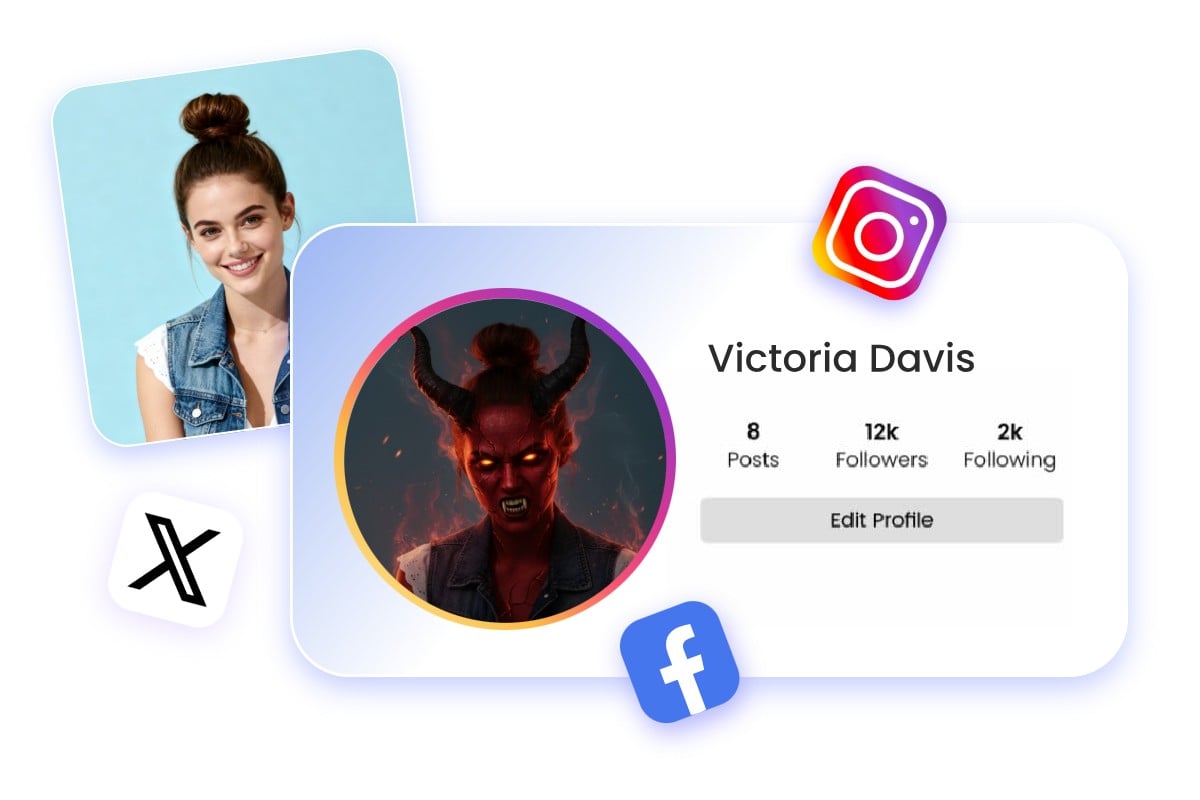 Épicer vos réseaux sociaux avec une photo de profil démon