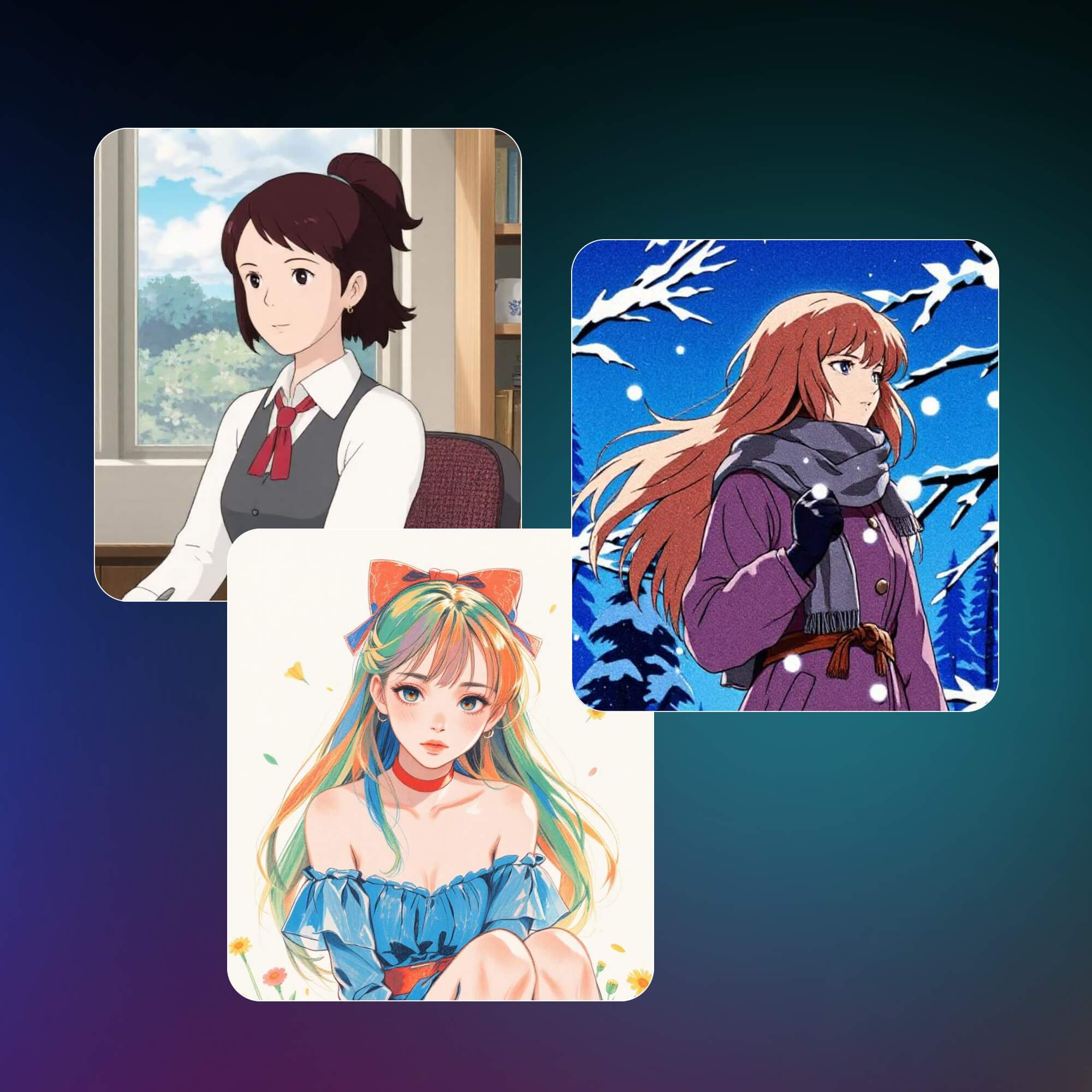 Générer différents avatars de style dessin animé avec l’IA dans Fotor