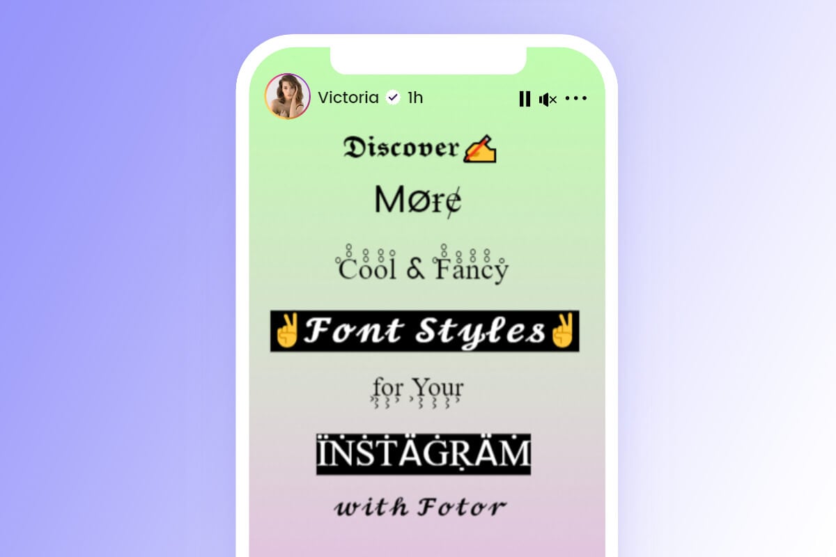 Instagram Font Generator: Copy and Paste Fancy Fonts | Fotor