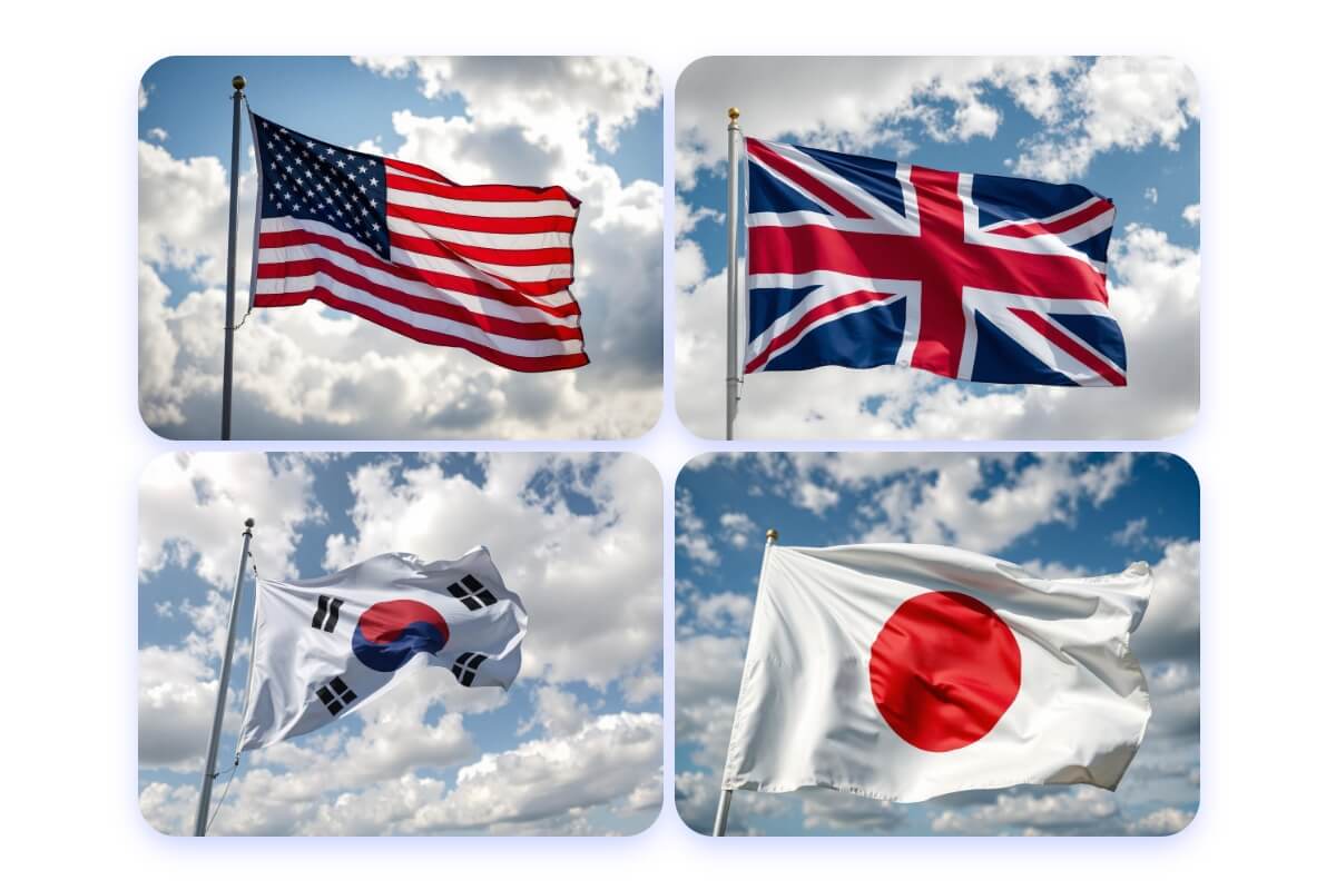 AI Flag Generator Online Free - Generate Flags Of Four Countries With Ai In Fotor 2025 01 21 062411 Wuwf 