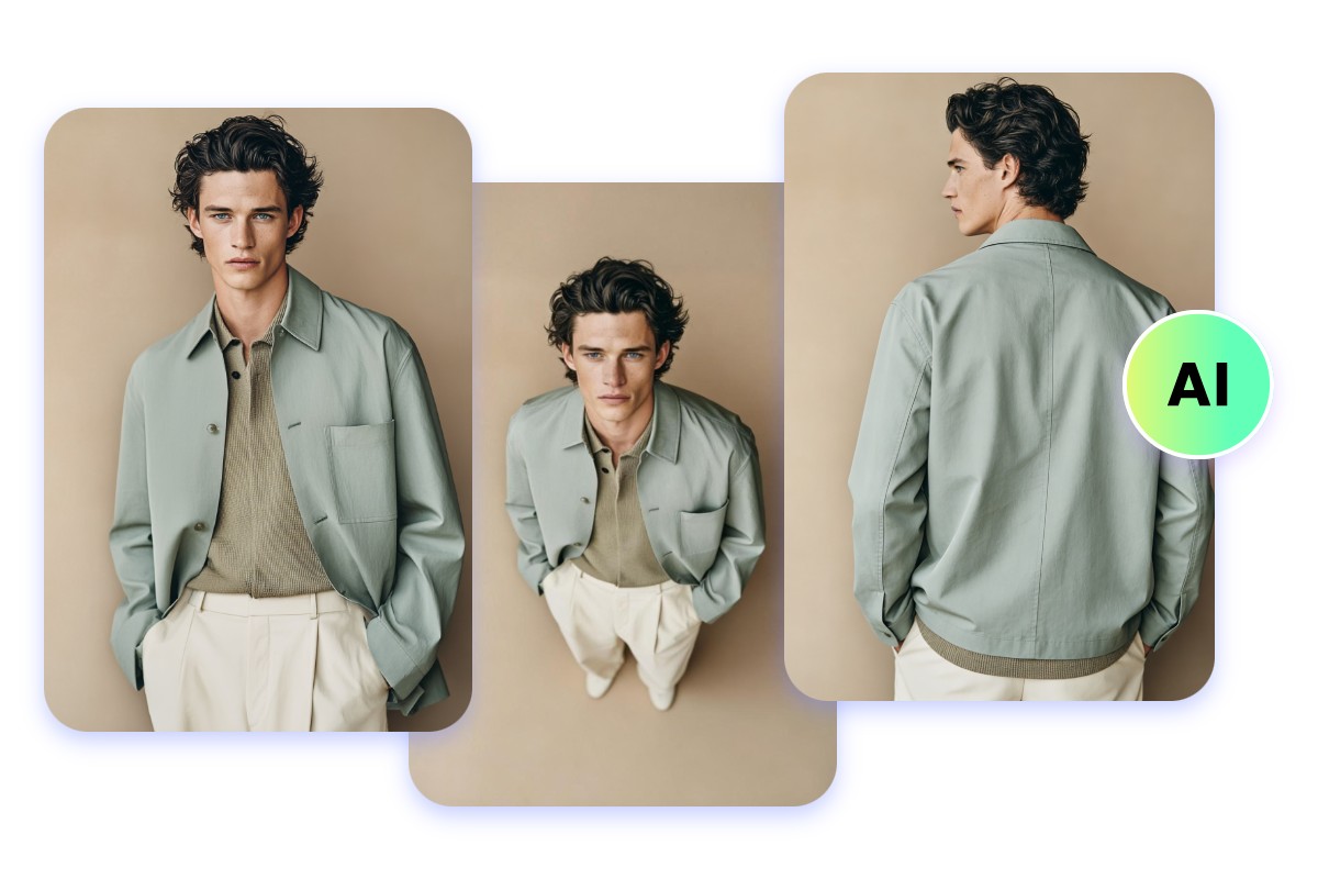 Generate new photo angles from the same photo