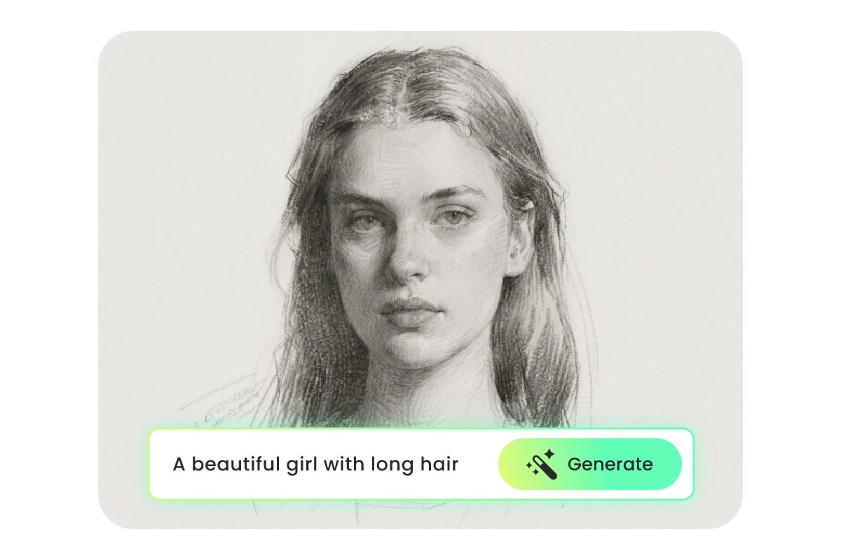 Generate sketches from text prompts instantly
