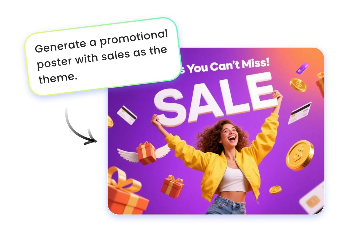 Generate social media posts instantly with AI