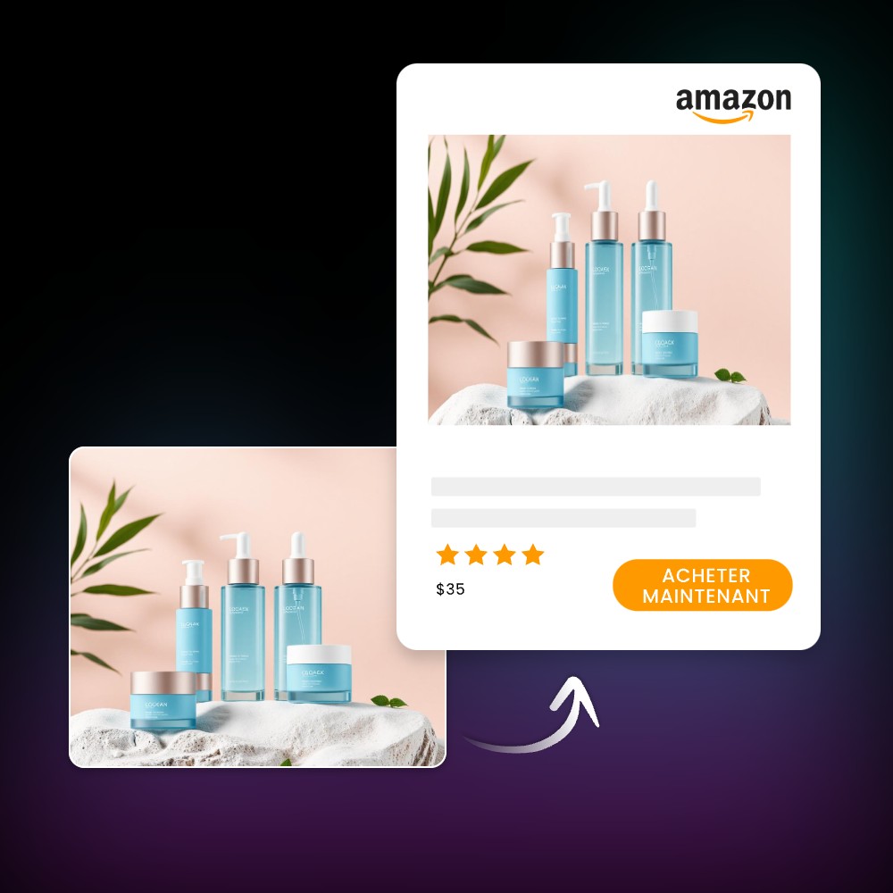 Générateur dimages IA dans le commerce