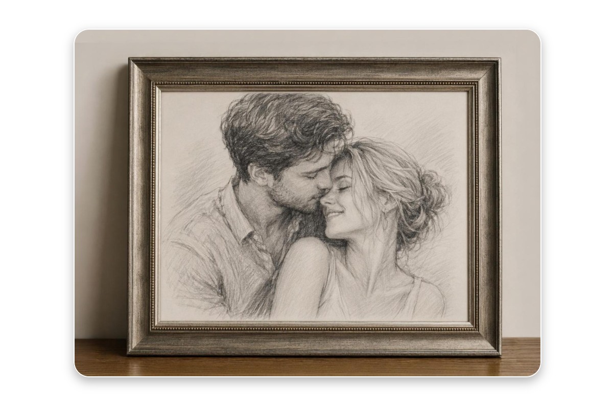 Gifts portrait artwork fotor
