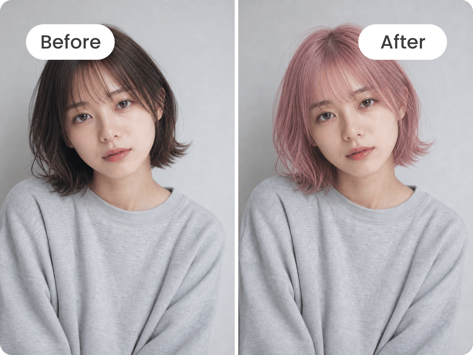 髪色シュミレーションでさらに自由に