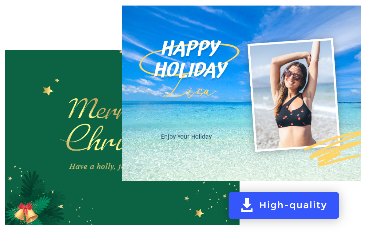 Holiday Card Maker: Create Holiday Card With Stunning Templates