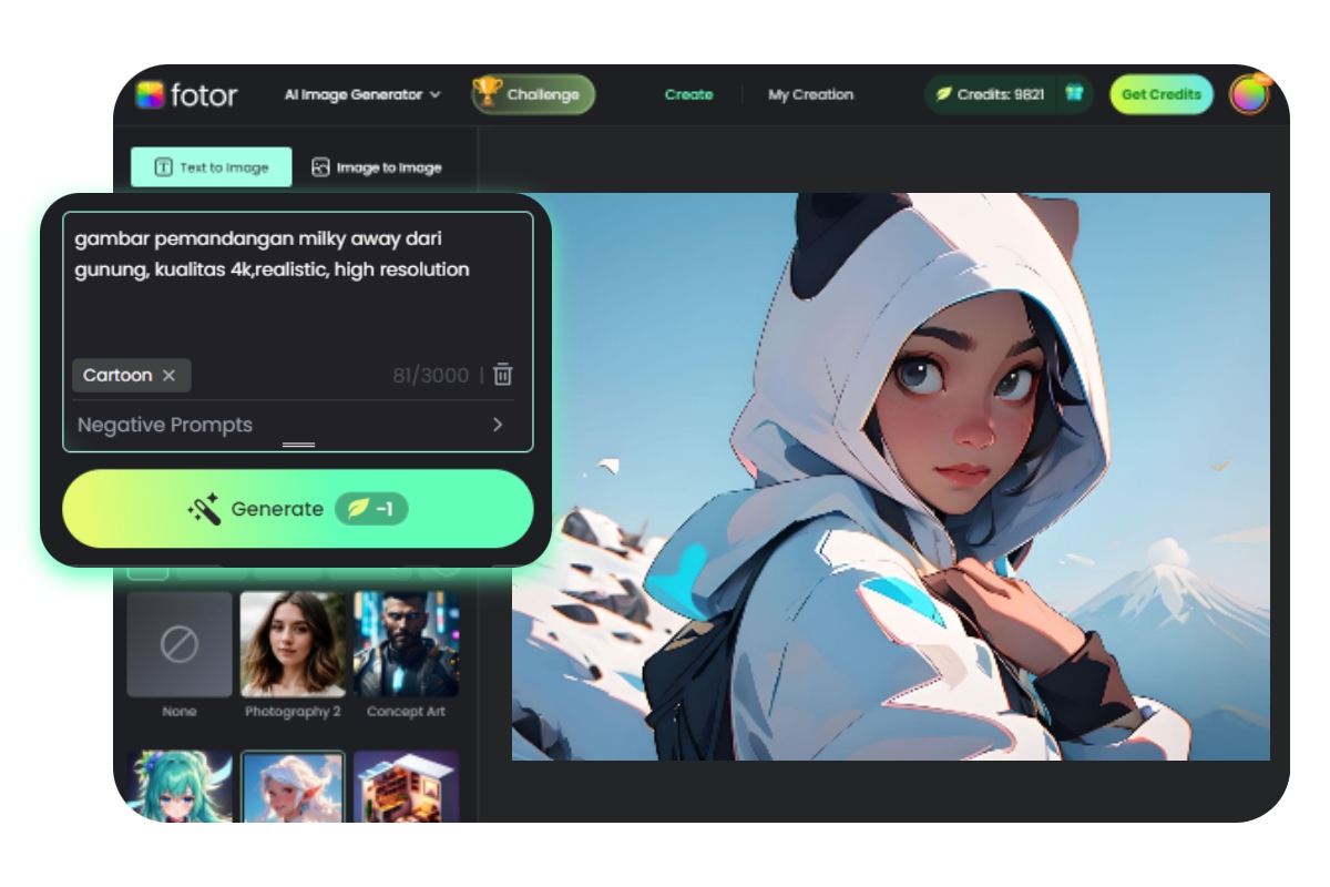 How to generate a random picture