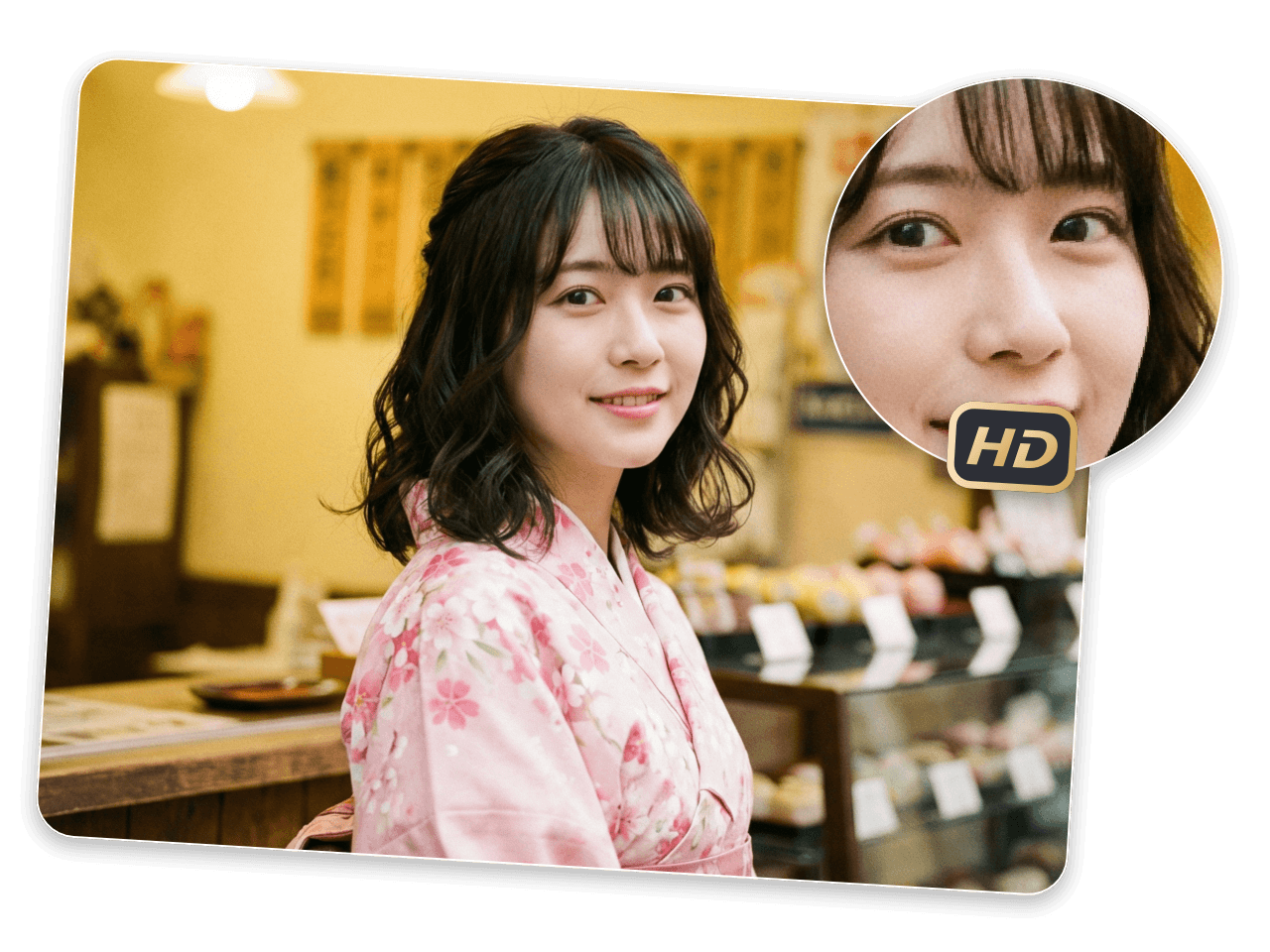 リアル女子の画像の解像度を上げる
