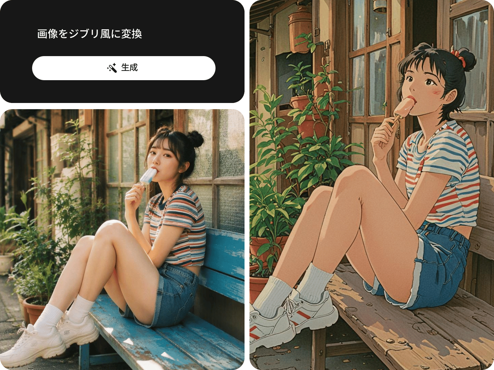 テキストで好みの仕上がりを自由に指定