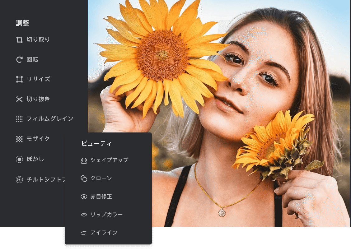 画像編集 Fotor 無料のオンライン画像加工 写真編集ソフト