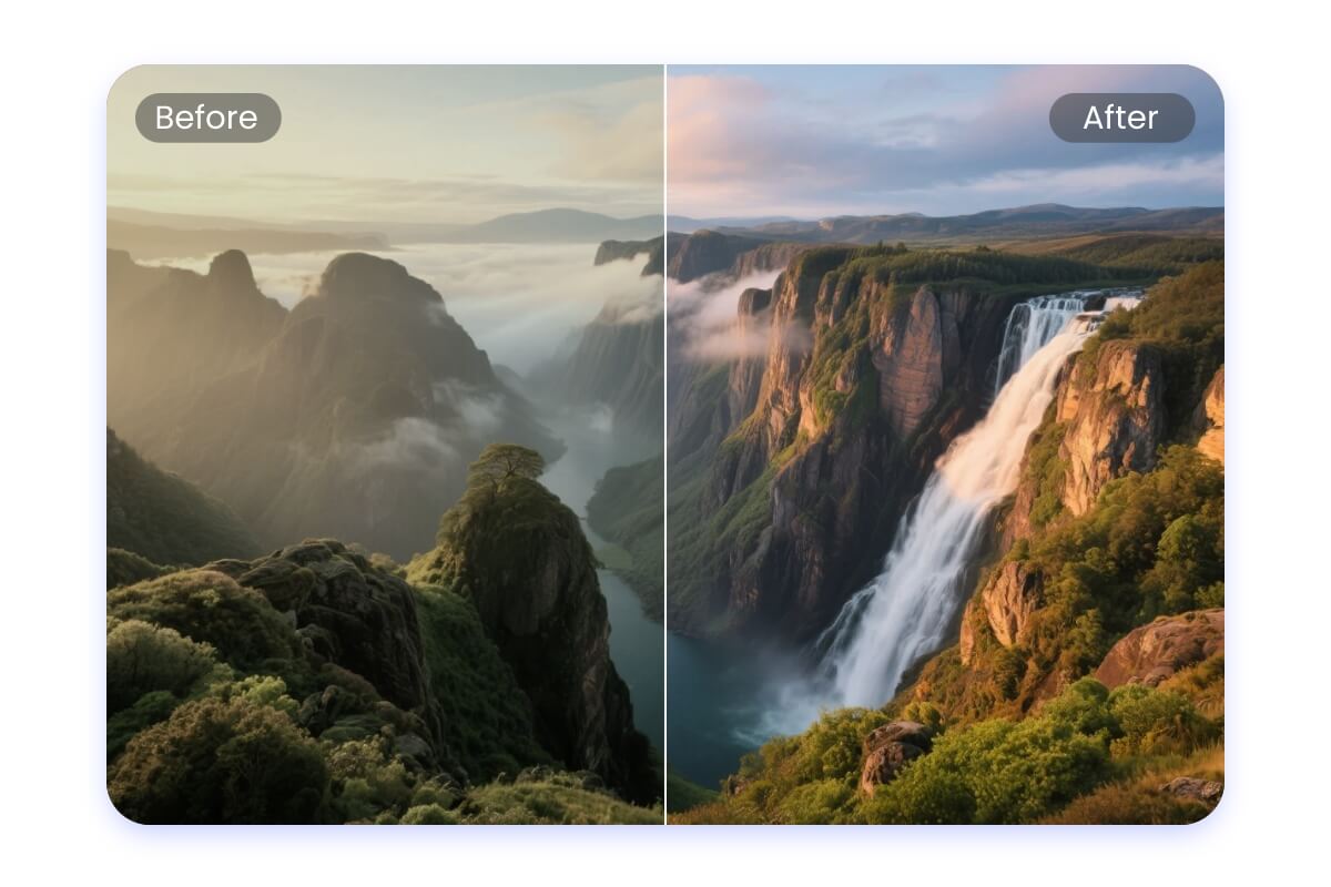 Improve nature photos with richer tones and clearer details