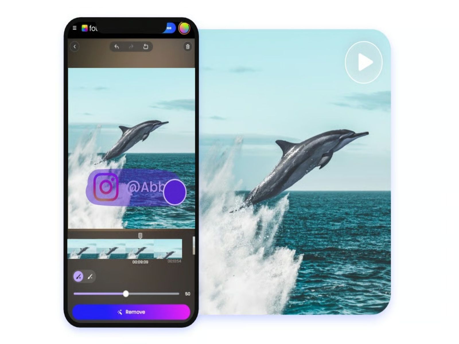 Instagram wasserzeichen mit app