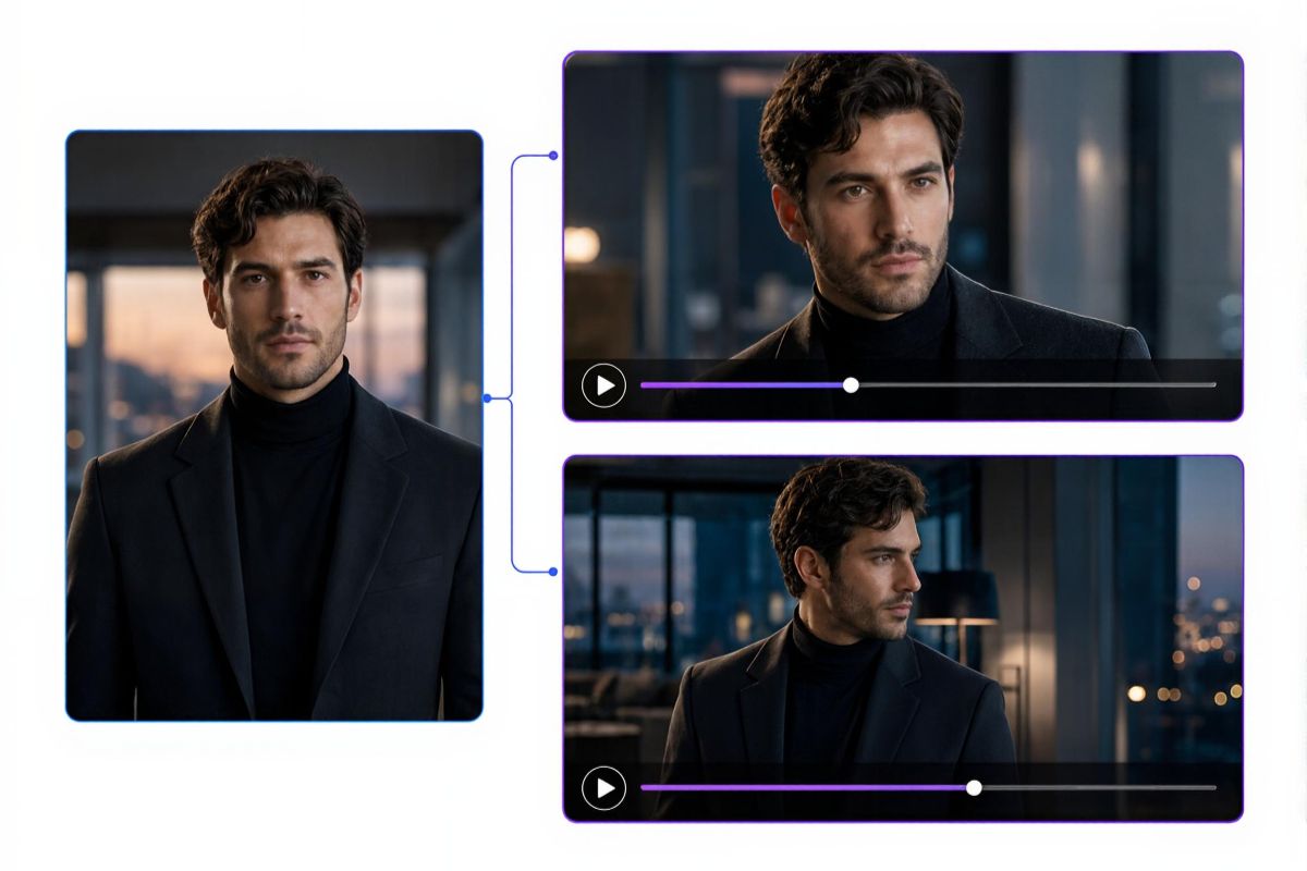 Keep good character consistency in an ai video made by a male photo