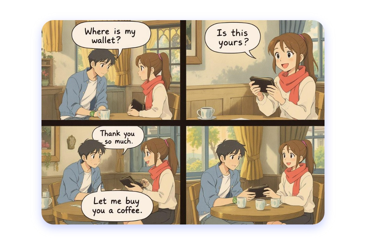 Keep images coherent for multimage flux AI output