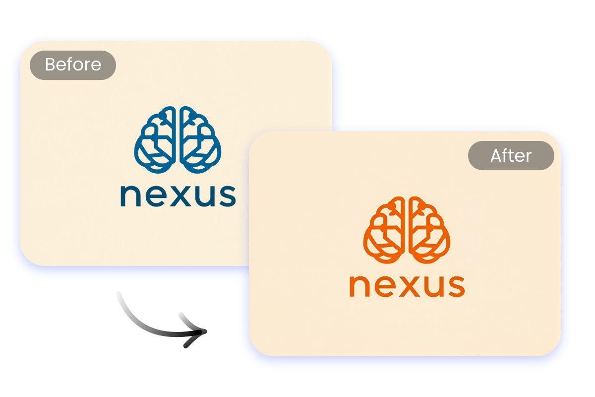 Keep logos and branding consistent