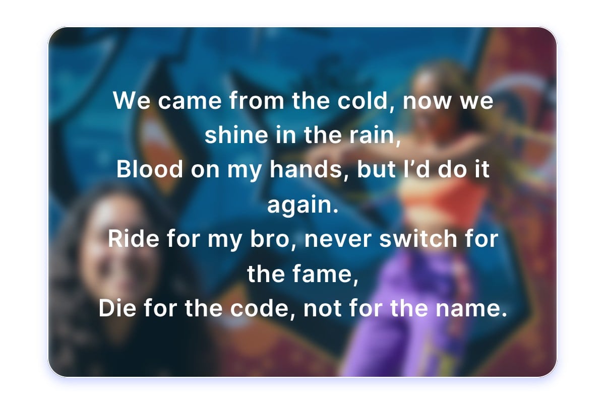 Keep rhythm and flow in your drill rap bars