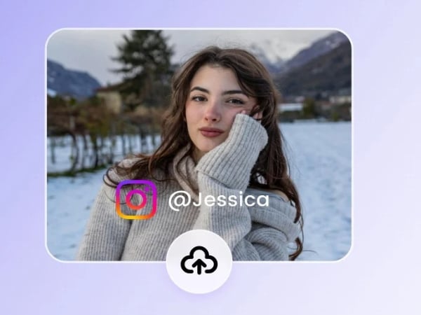 Lade dein instagram reel hoch