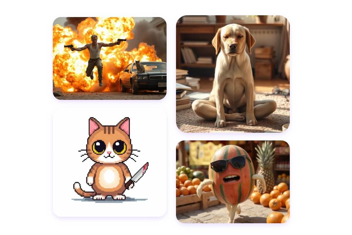 Make AI generated memes in a variet of styles and themes easily