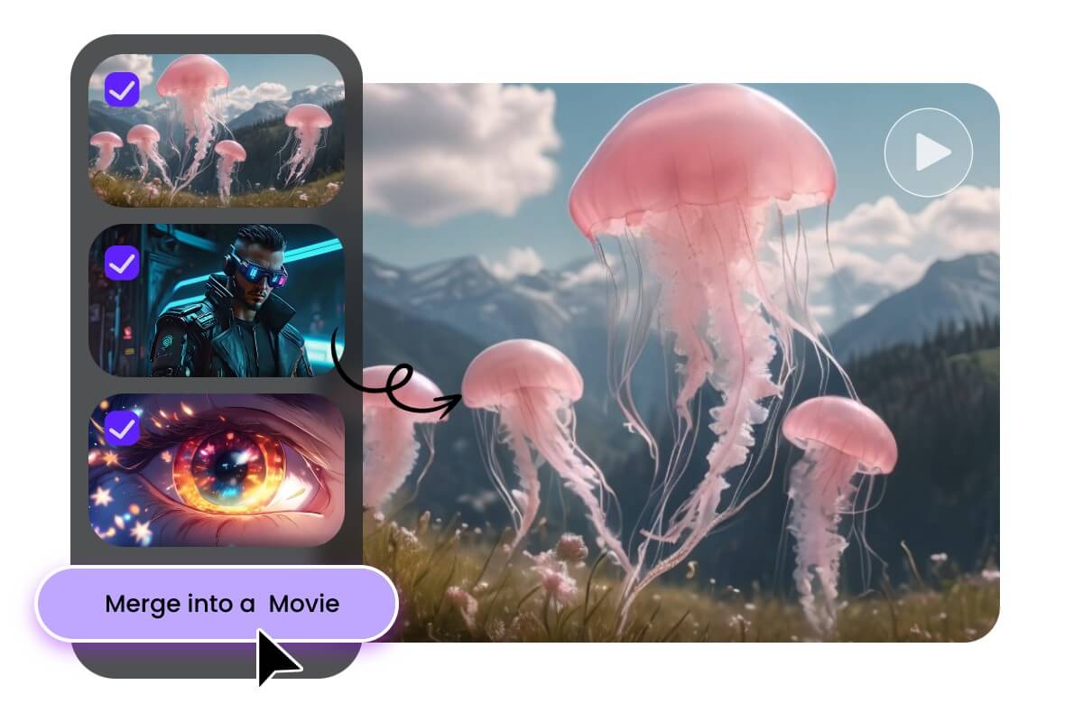 Make AI movies with Fotor AI video creator