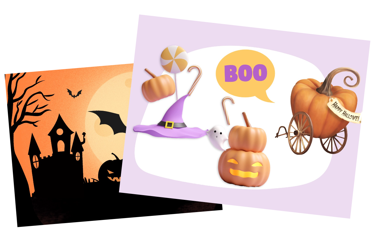 Halloween Holiday Sticker by Creepy Gals for iOS & Android