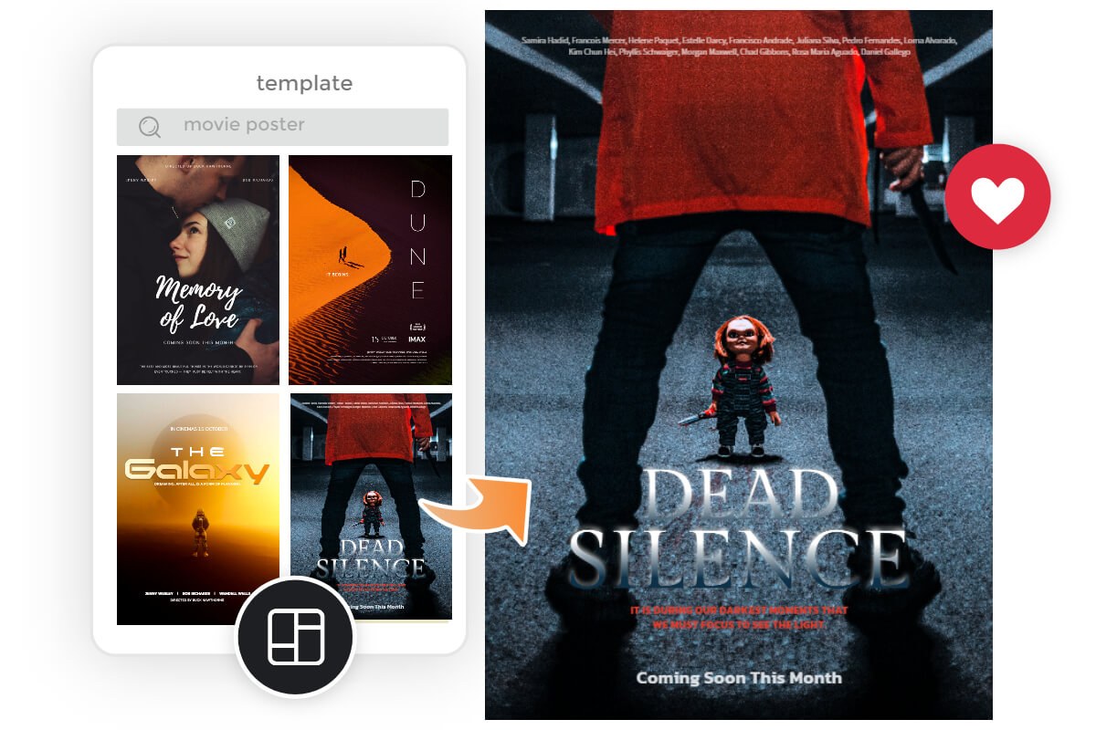 Movie Poster Maker Online With Free Movie Poster Templates Fotor