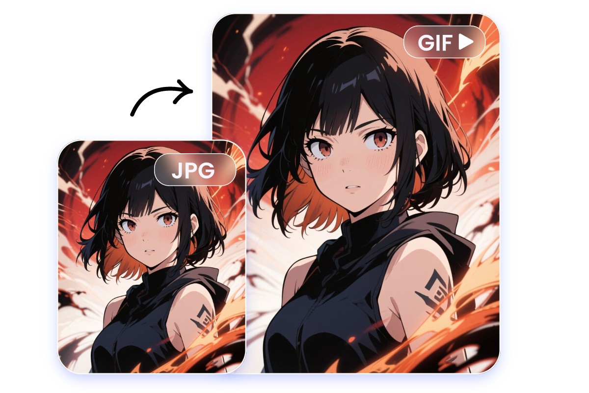 Make a jjk gif from a jjk image