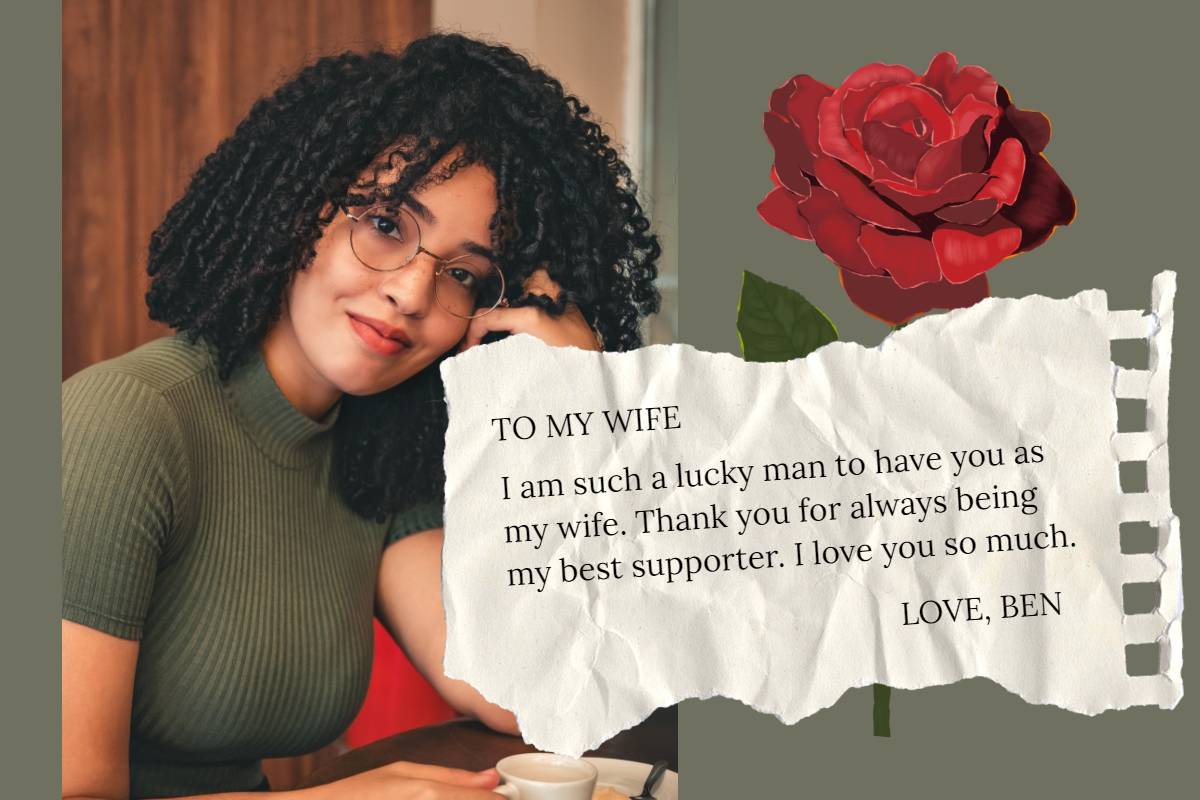 Make a vintage rose birthday card for wife using fotor birthday card maker