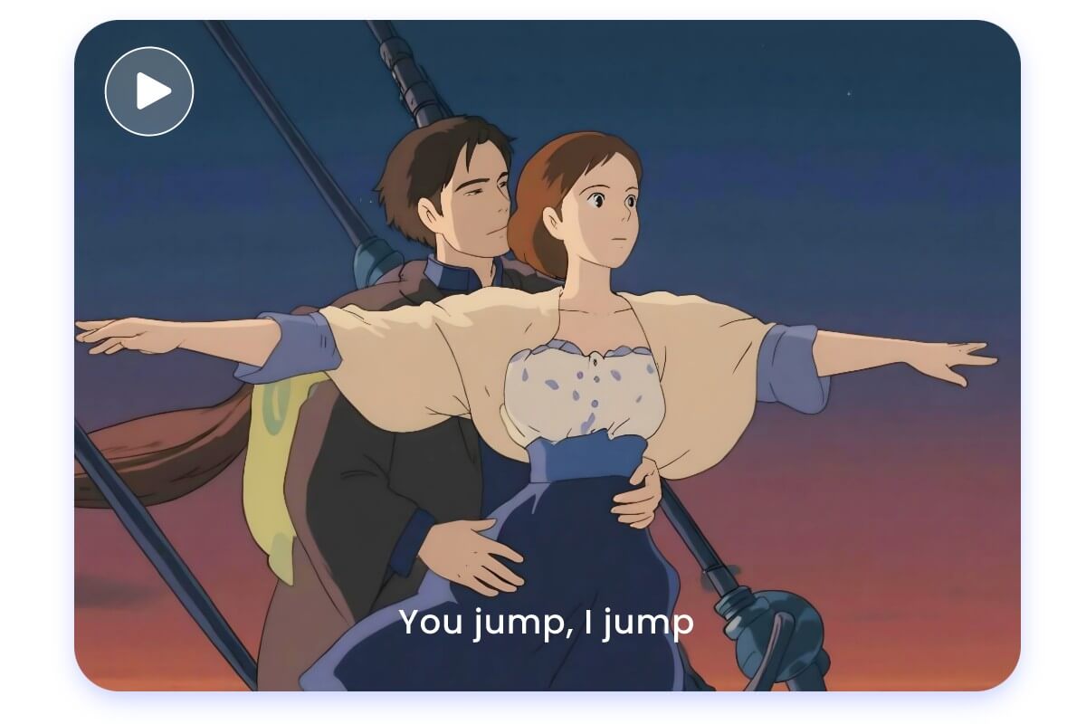 Make ai ghibli video movie