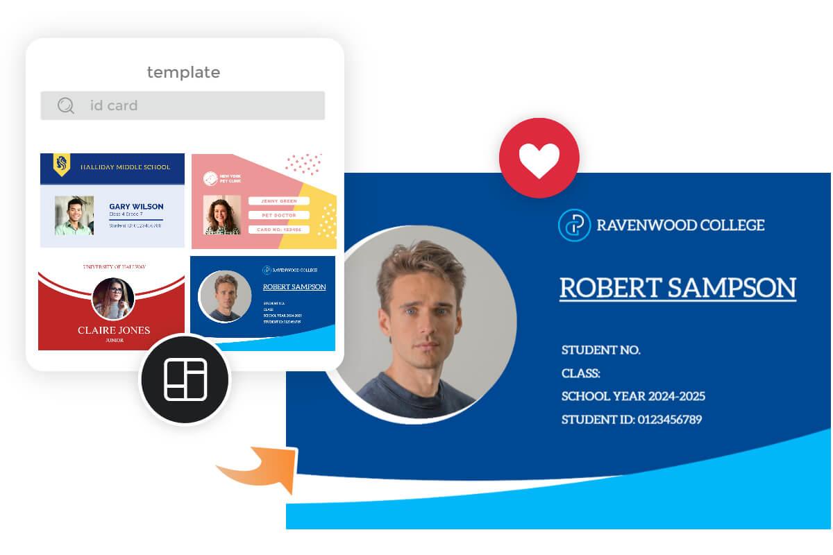 ID Card Maker: Create a Custom ID Card Online for Free | Fotor