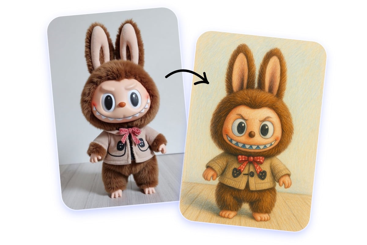 Labubu-Zeichnungen erstellen