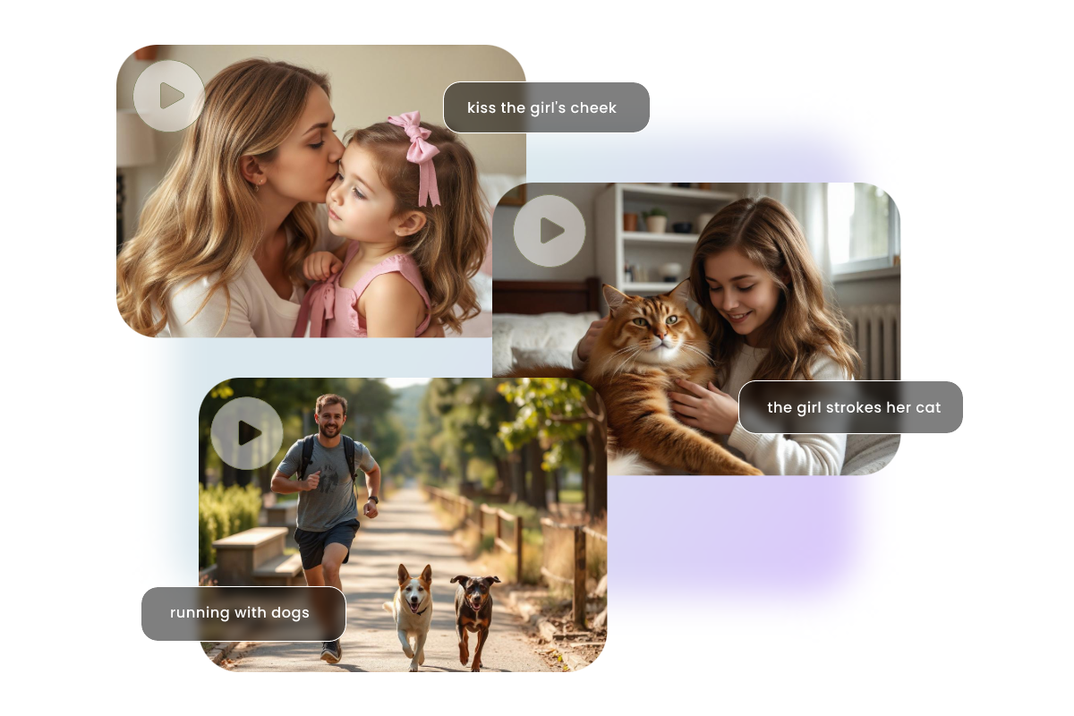 Mehr Interaktion mit dem KI Video Generator aus dem Bild machen