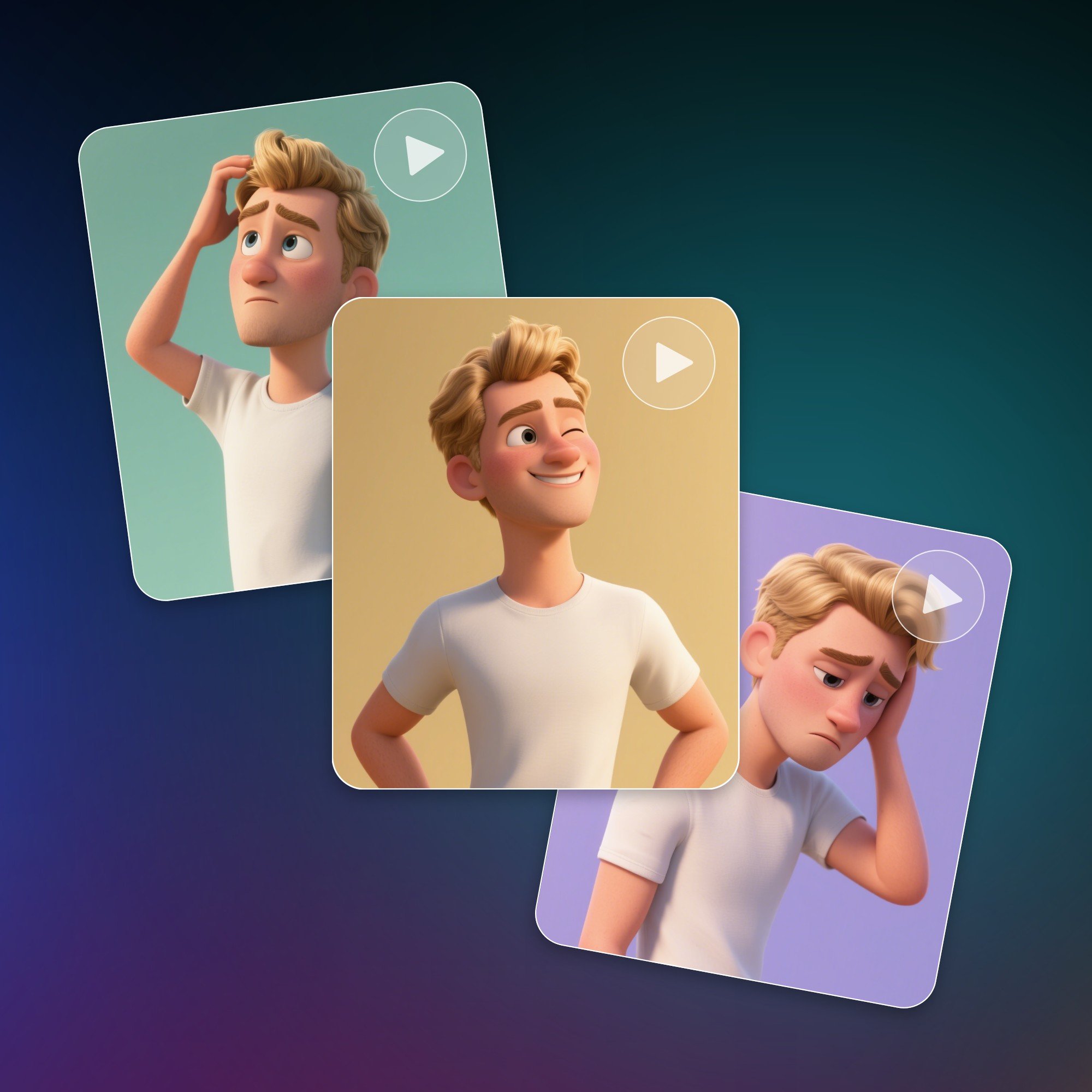 Make short videos with talking avatars