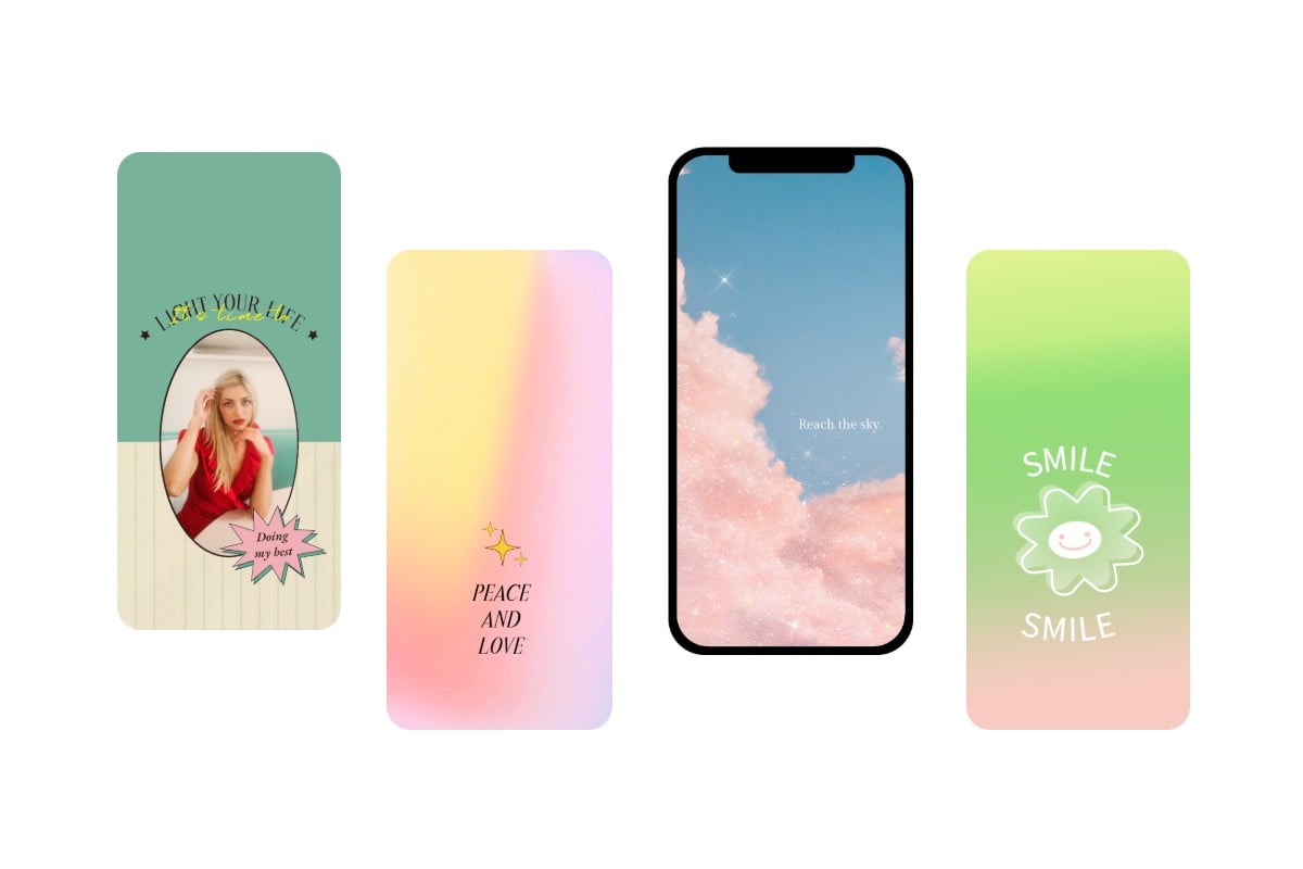 Make stunning photo wallpapers in fotor