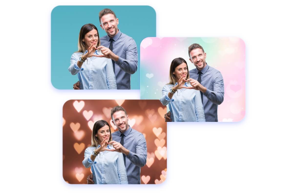 様々なシーンでのカップル撮影を作成