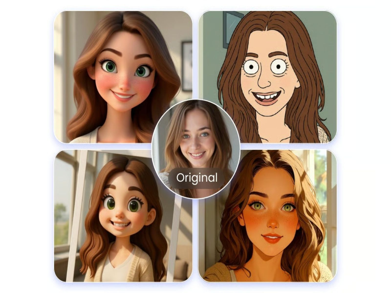 Mit den ki cartoon filter fotos in verschiedene cartoon stile umwandeln