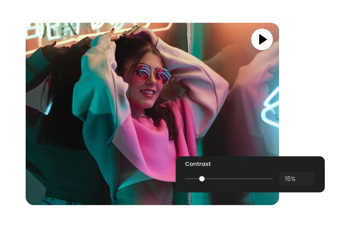 動画明るさ調整で視覚的一貫性を実現
